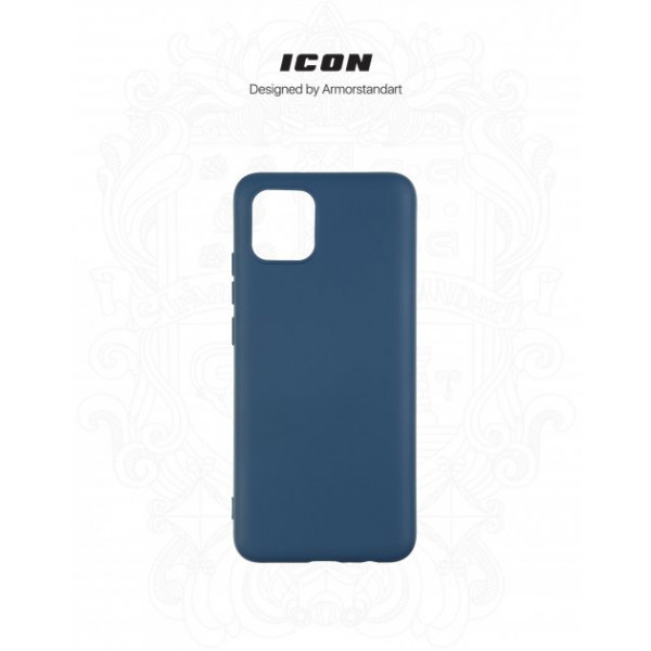 Фото - Чохол для смартфону Armorstandart Icon for Samsung Galaxy A03 SM-A035 Dark Blue (ARM60876)