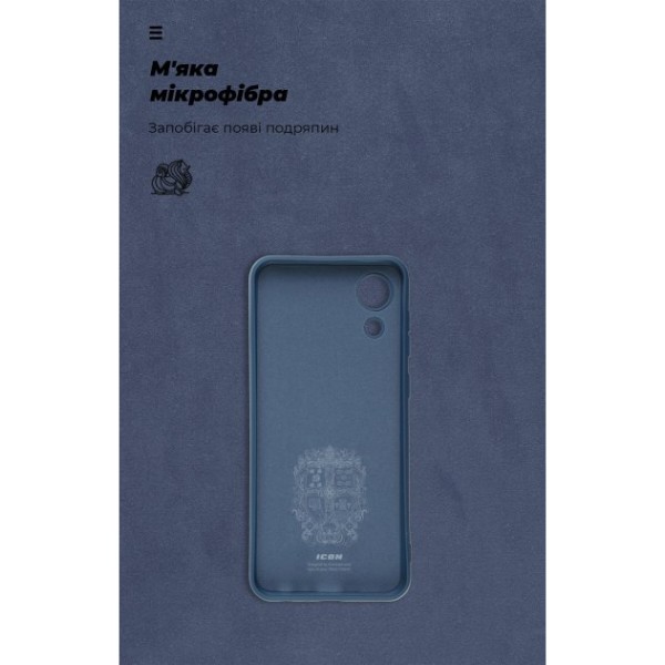 Фото - Чехол для смартфона Armorstandart Icon for Samsung Galaxy A03 Core SM-A032 Dark Blue (ARM60879)