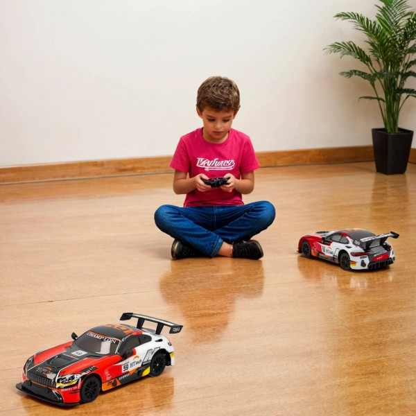 Фото - Радіокерована машинка KS Drive Road Rebels (1:24, червоний) (16599OB)