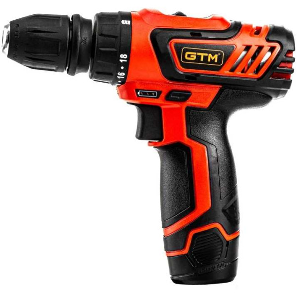 Фото - Дриль-шуруповерт GTM DS12/30 + ЗП