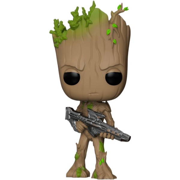 Фото - Коллекционная фигурка FUNKO POP! cерии Мстители: Война бесконечности - ГРУТ С БЛАСТЕРОМ (26904)