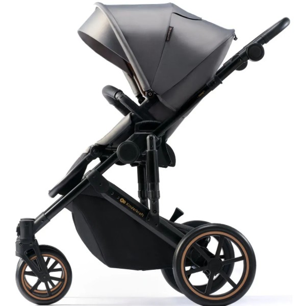 Фото - Коляска універсальна 2 в 1 Kinderkraft Prime 2 Shadow Grey (KSPRIM02GRY2000)