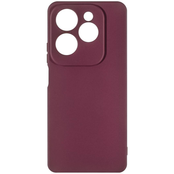 Фото - Чохол для смартфону Zarmans Soft Touch for Tecno Spark 20 Burgundy (000002389)