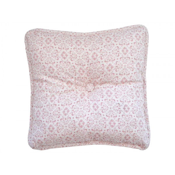 Фото - Подушка декоративна Прованс Bella Рожевий вітраж 35х35 см (013554) Фото - Подушка декоративна Прованс Bella Рожевий вітраж 35х35 см (013554)