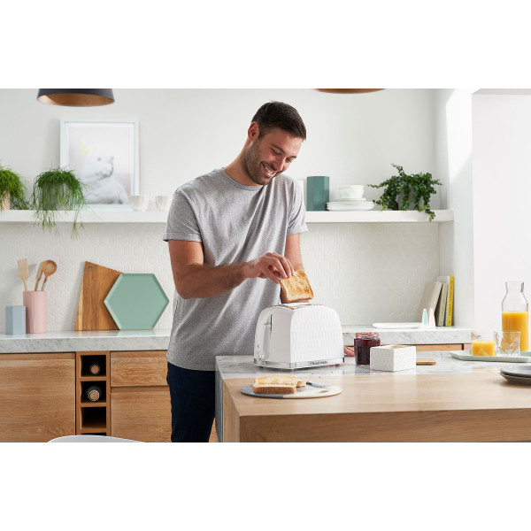 Фото - Тостер Russell Hobbs 26060-56 Honeycomb White