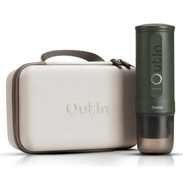 Фото - Портативная кофеварка OUTIN Forest Green в дорожном футляре OTEM-01-FG-BAG