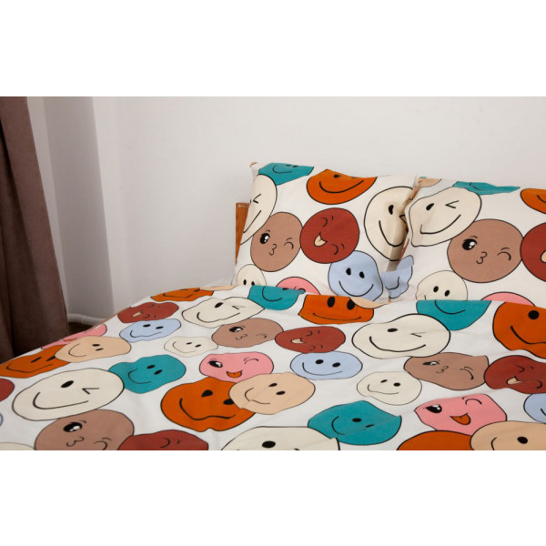 Фото - Комплект постельного белья ТЕП Happy Sleep Duo Emojical (2-04009_26584)