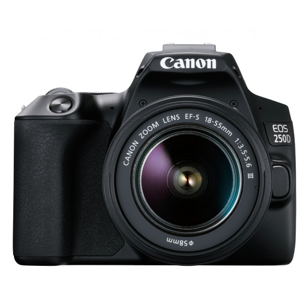 Фото - Фотокамера дзеркальна Canon EOS 250D kit 18-55 DC III Black (3454C009)