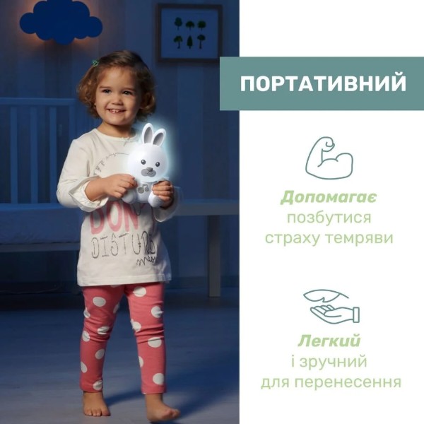 Фото - Нічник дитячий Chicco Кролик Dreamlight (11456.00)