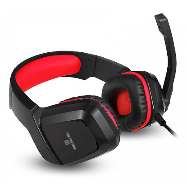 Фото - Гарнитура проводная игровая REAL-EL GDX-7550 Black/Red