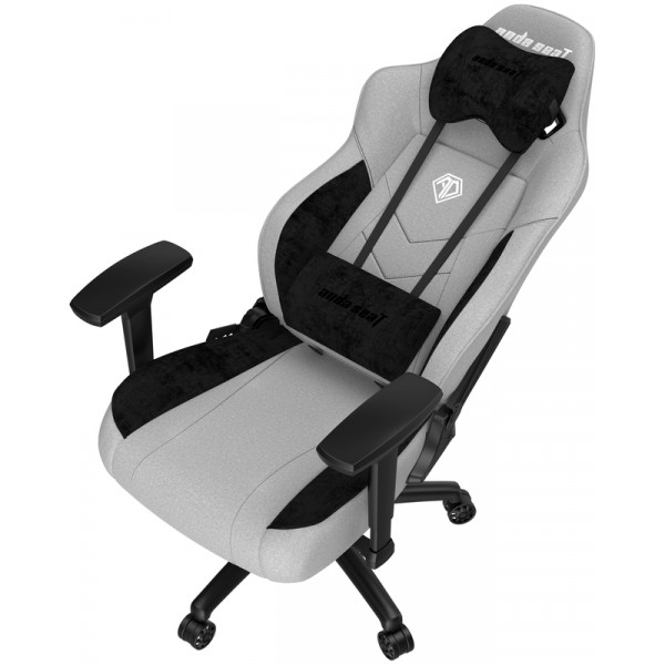 Фото - Крісло для геймерів Anda Seat T Compact Grey/Black Size L (AD19-01-GB-F)