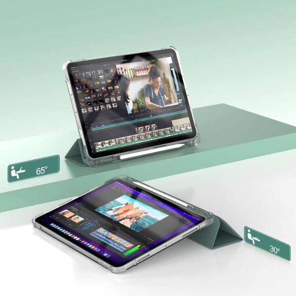 Фото - Чохол для планшета BeCover Soft Edge з кріпленням Apple Pencil for Apple iPad Air 11" M4 2026 Dark Green (715262)
