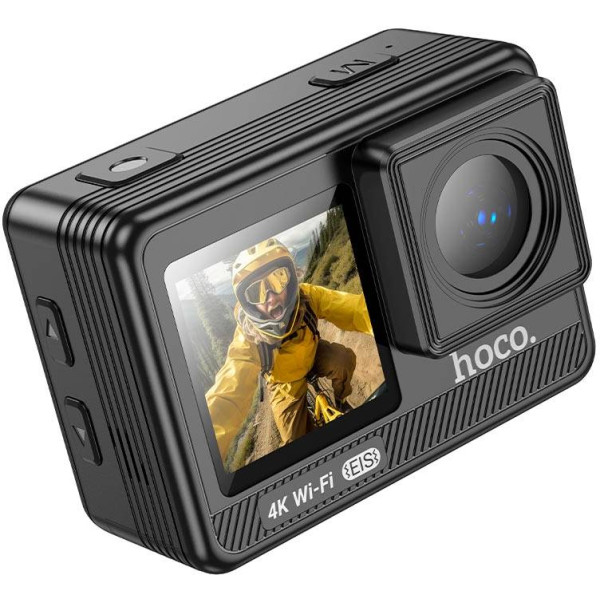 Фото - Экшн-камера HOCO DV102 4K anti-shake sports camera Black (6942007633352) Фото - Экшн-камера HOCO DV102 4K anti-shake sports camera Black (6942007633352)