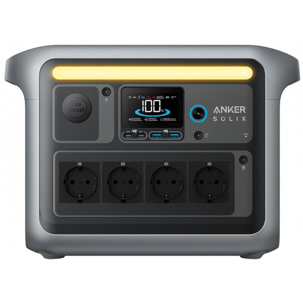 Фото - Зарядна станція універсальна Anker SOLIX C1000X 1056Wh 1800W Grey
