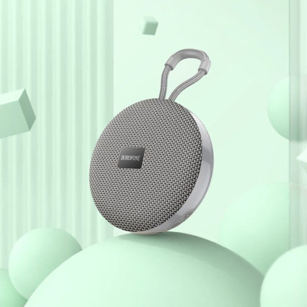 Фото - Портативна акустика BOROFONE BR27 Dear sports BT speaker Grey (6974443388466)