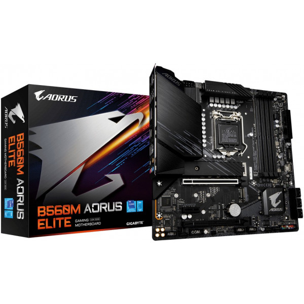 Фото - Материнська плата Gigabyte B560M AORUS ELITE