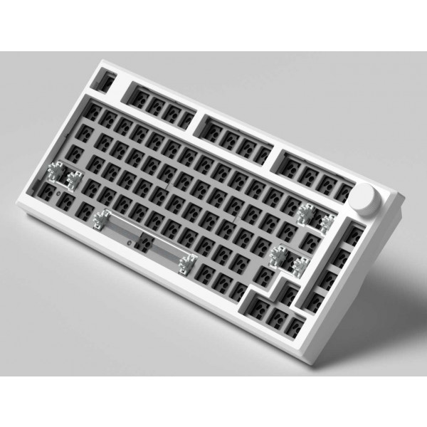 Фото - Клавиатура беспроводная игровая FL ESPORTS DIY-barebone MK750 White Three-Mode (MK750-4247)