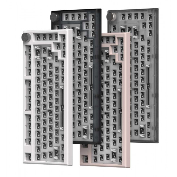 Фото - Клавиатура беспроводная игровая FL ESPORTS DIY-barebone MK750 White Three-Mode (MK750-4247)