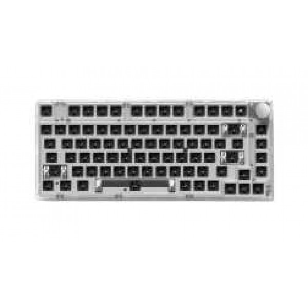 Фото - Клавіатура бездротова ігрова FL ESPORTS DIY-barebone MK750 White Transparent Three-Mode (MK750-5880)