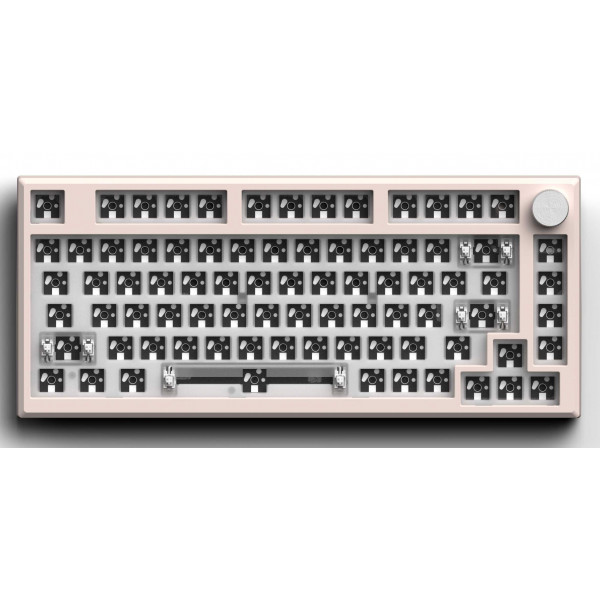 Фото - Клавиатура беспроводная игровая FL ESPORTS DIY-barebone MK750 Pink Three-Mode (MK750-8050) Фото - Клавиатура беспроводная игровая FL ESPORTS DIY-barebone MK750 Pink Three-Mode (MK750-8050)