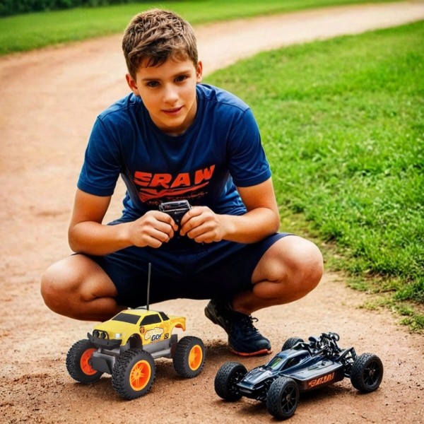 Фото - Радіокерована машинка Maisto Tech "Cyklone Buggy" (82759 yellow)