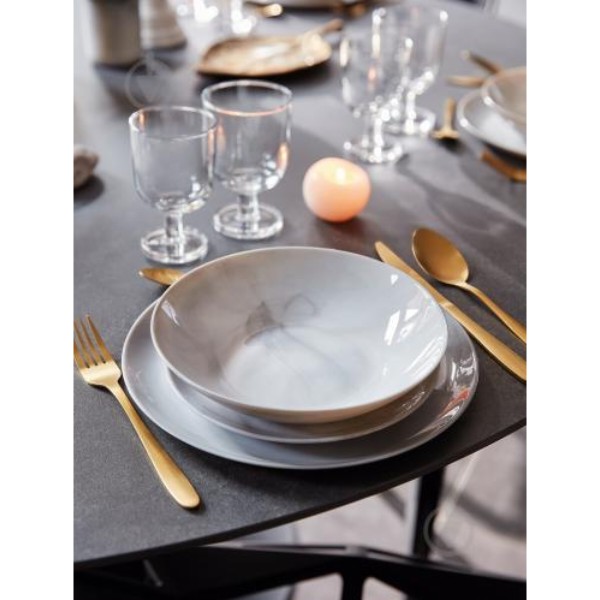 Фото - Столовий сервіз Luminarc Diwali Marble Granit 19 пр. (Q0217)