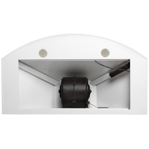 Фото - Вытяжка декоративная ELEYUS Bora 1200 LED SMD 90 WH
