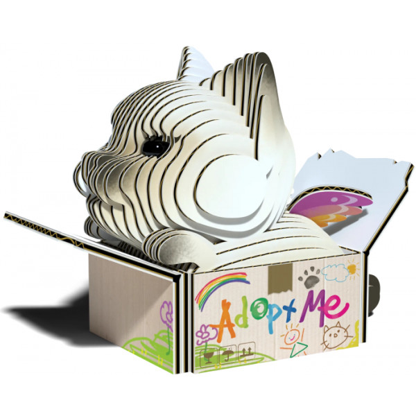 Фото - 3D пазли EUGY Зоопарк: Кошеня сіамське (XEG-088)