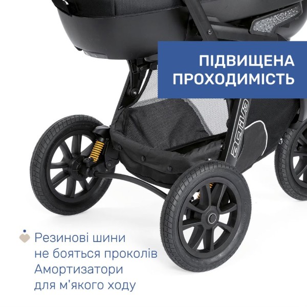 Фото - Коляска універсальна 2 в 1 Chicco Activ3 (87087.51.01)