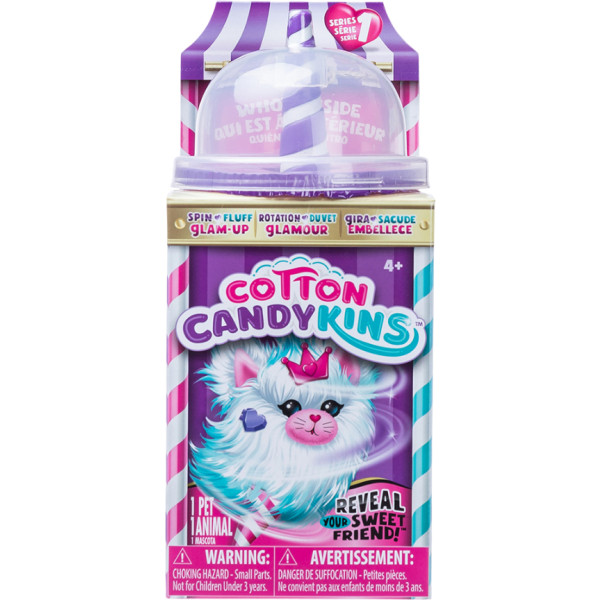 Фото - М'яка іграшка-сюрприз Cotton Candykins ПУХЛИВИЙ ЛЮБИМЕЦЬ (в асорт.) (27301)