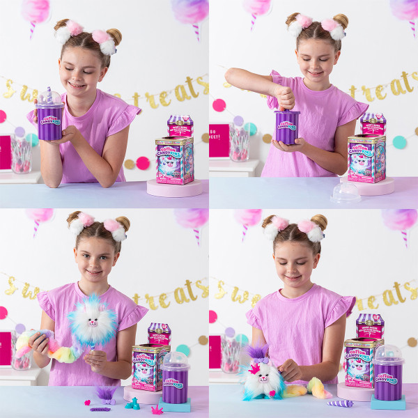 Фото - М'яка іграшка-сюрприз Cotton Candykins ПУХЛИВИЙ ЛЮБИМЕЦЬ (в асорт.) (27301)