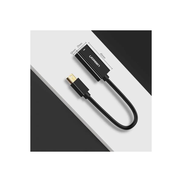 Фото - Адаптер Mini Display Port-HDMI UGREEN MD112 Mini DP to HDMI Black (10461)