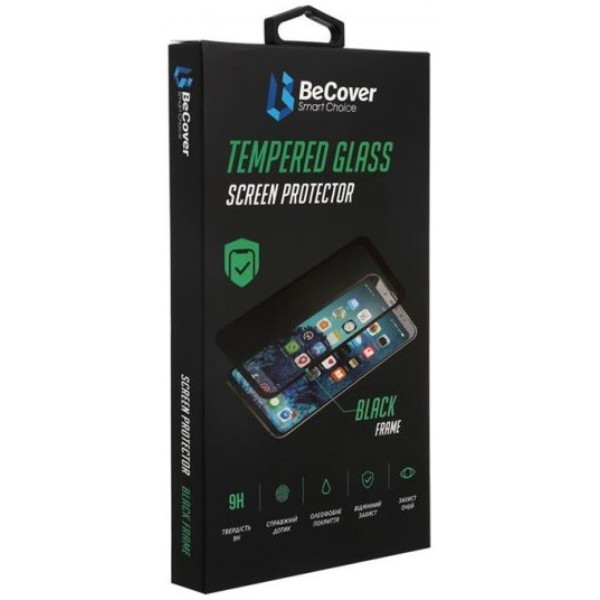 Фото - Захисне скло для смартфону BeCover for Vivo Y15s/Y15a Black (707250)