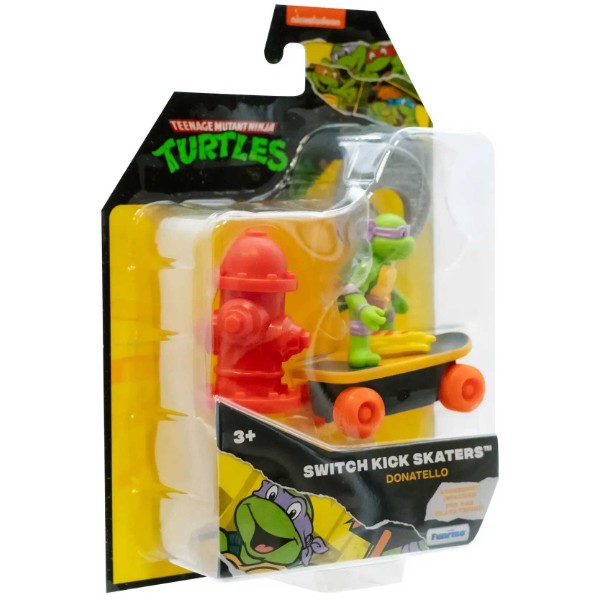 Фото - Коллекционная интерактивная фигурка TMNT Скейтбордист с лаунчером Донателло (71042)