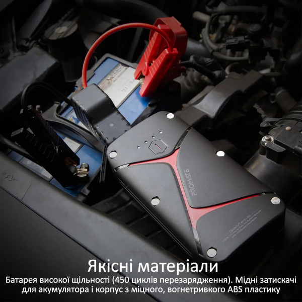 Фото - Батарея мобільна Promate Sparktank-16.Black
