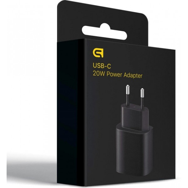 Фото - Мережевий зарядний пристрій Armorstandart ABMHJ83 20W USB-C Power Adapter Black (ARM61365)