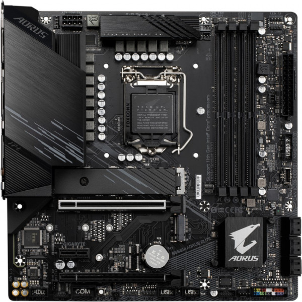 Фото - Материнська плата Gigabyte B560M AORUS ELITE