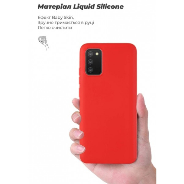 Фото - Чохол для смартфону Armorstandart ICON Case for Samsung A02s (A025) Red (ARM61762)