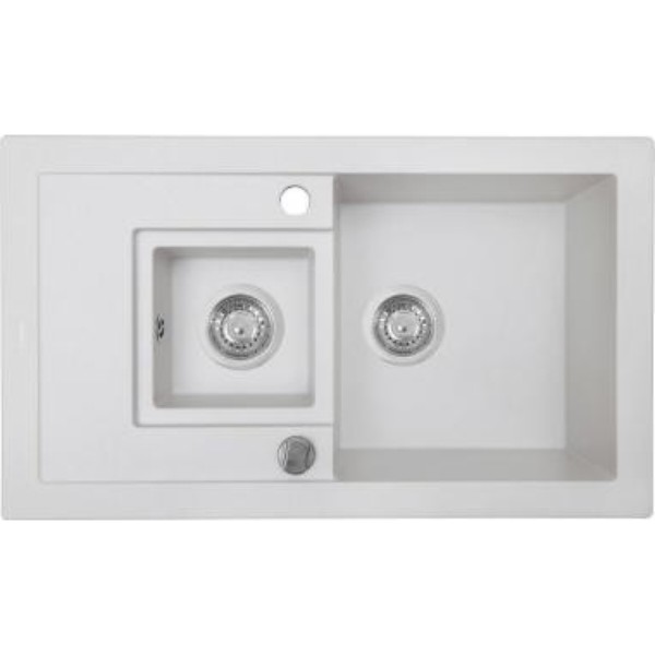 Фото - Мийка кухонна Perfelli Pierra PGP 536-78 White