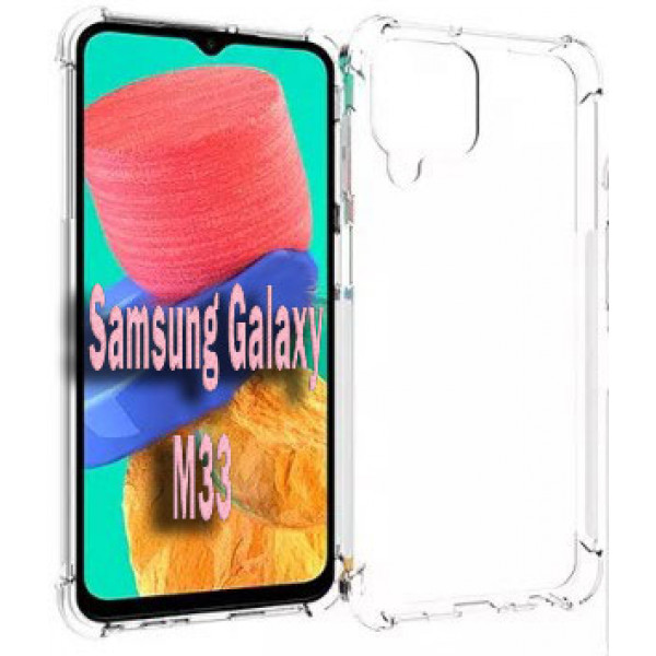Фото - Чехол для смартфона BeCover Anti-Shock for Samsung Galaxy M33 SM-M336 Clear (707567)