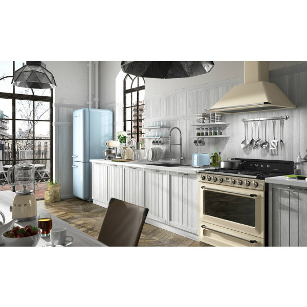Фото - Блендер стационарный Smeg BLF01CREU (кремовий)