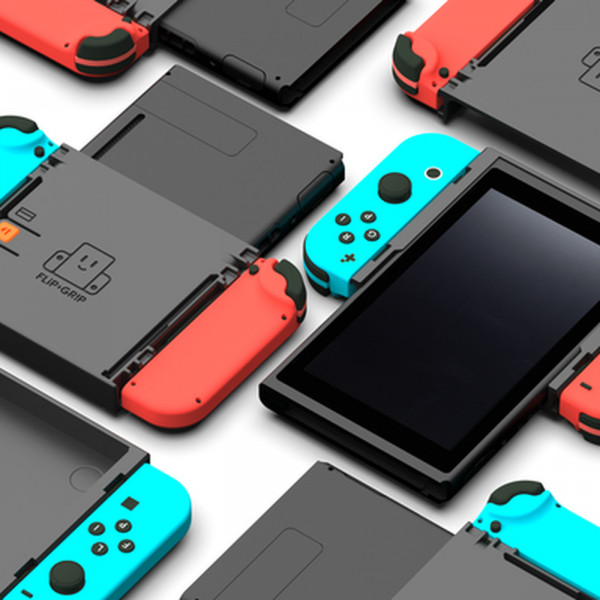 Фото - Ігрова приставка портативна Nintendo Switch (Neon Blue/Red)