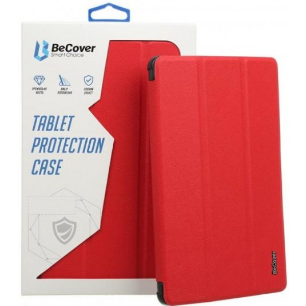Фото - Чохол для планшета BeCover Smart for Samsung Galaxy Tab A8 SM-X200/SM-X205 Red (707267)