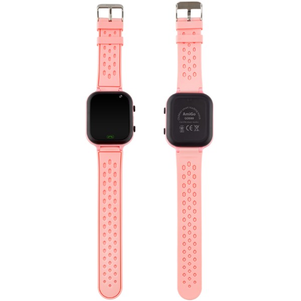Фото - Уцінка - Дитячий годинник AmiGo GO009 Camera+LED WIFI Pink