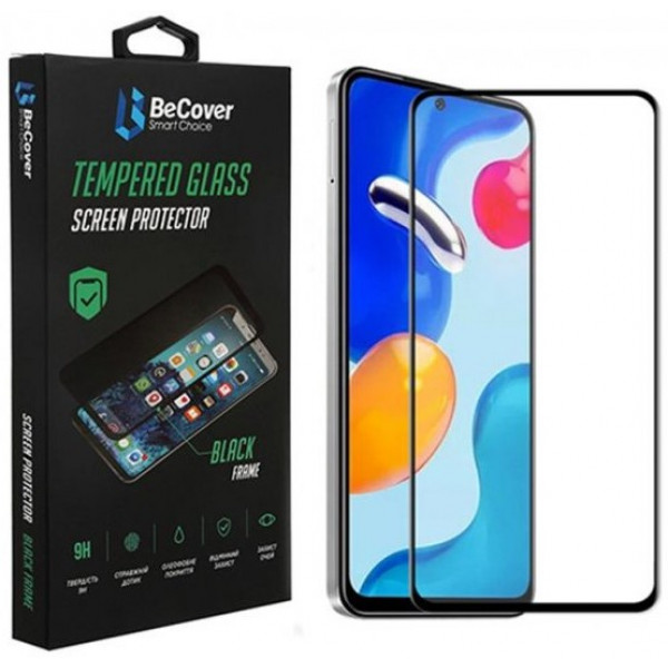 Фото - Защитное стекло для смартфона BeCover for Xiaomi Redmi Note 11S 5G Black (707500)