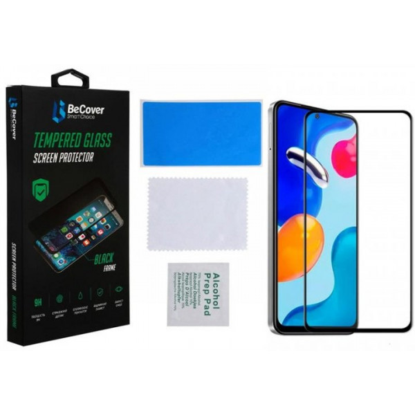 Фото - Защитное стекло для смартфона BeCover for Xiaomi Redmi Note 11S 5G Black (707500)
