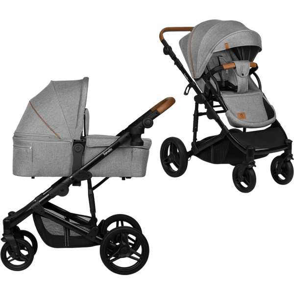 Фото - Коляска універсальна 2 в 1 Lionelo Mari Tour Grey Stone