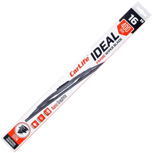 Фото - Щетка стеклоочистителя CarLife каркасная IDEAL 16/400 мм (I40)