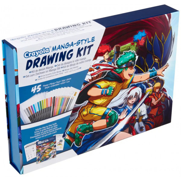 Фото - Набір для малювання Crayola Аніме та манга (04-2938)