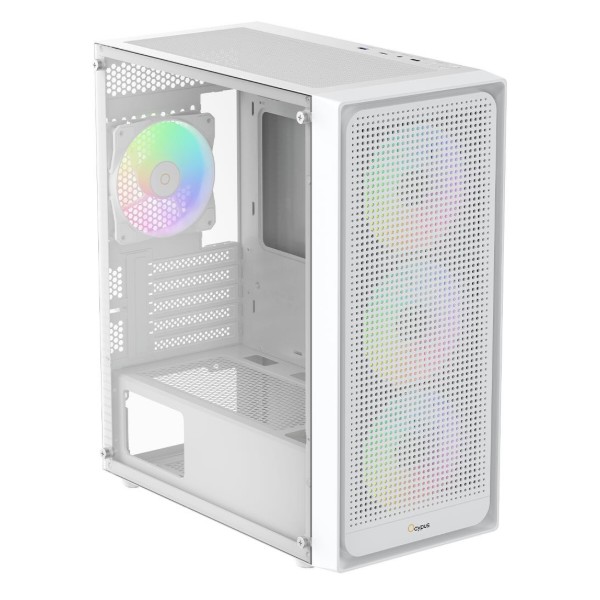 Фото - Корпус OCYPUS MATX W/O PSU GAMMA C50 WH ARGB (GAMMA-C50-WHG400XX-GL)